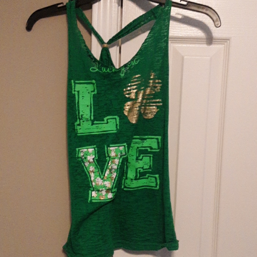 Lucky in love St. Patty's day shirt.